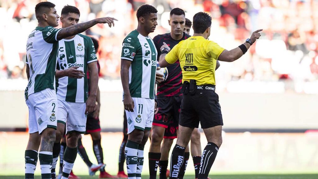 Maximiliano Quintero tuvo una buena actuación en el Santos vs Tijuana. Imago 7