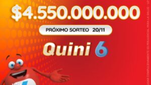 Resultados Quini 6 HOY miércoles 20 de noviembre: números ganadores sorteo 3219