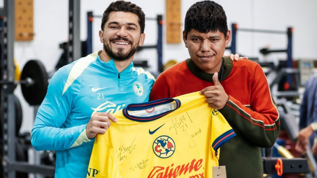 América, con gran detalle con el aficionado que se viralizó en redes sociales