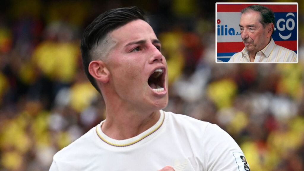El directivo de Junior asegura que James quiere estar en Colombia