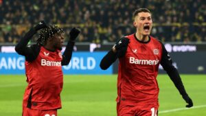 Bayer Leverkusen resuelve su duelo ante el Hoffenheim y se mantiene al acecho del Bayern Munich