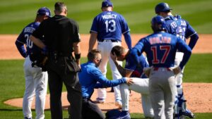 Bobby Miller no presenta fractura ni contusiones tras recibir un batazo ante Cubs en el Spring Training