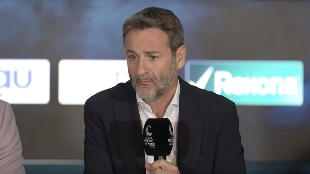 El entrenador de Panamá estuvo en la conferencia de prensa en el SoFi Stadium