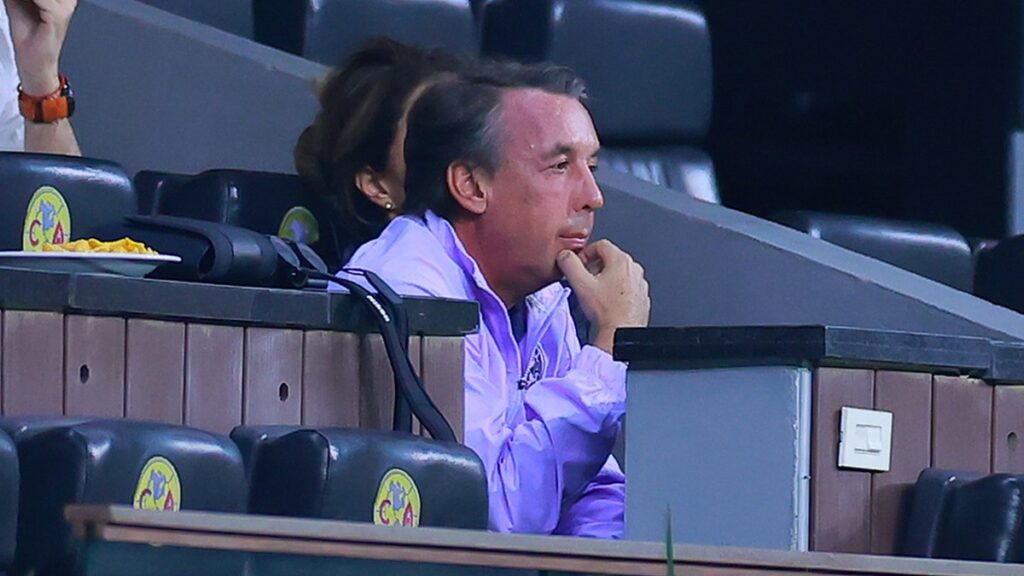 Emilio Azcárraga: "La remodelación va bien, quedaremos muy contentos con el Estadio Azteca del futuro"