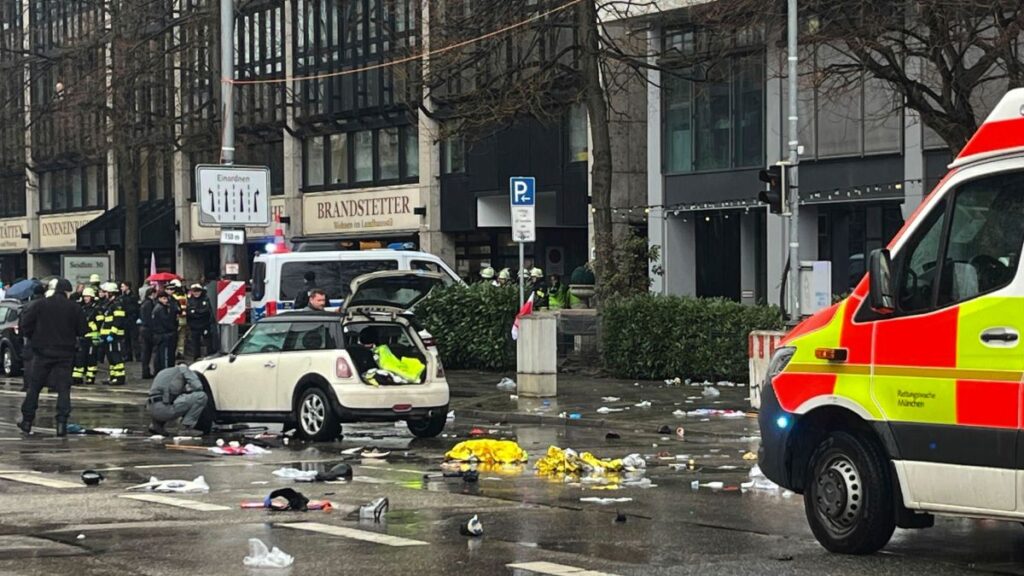 Atropellamiento masivo en Múnich