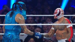 ¡De México para la WWE! Penta Zero Miedo y Rey Mysterio abren el Royal Rumble varonil con un emotivo momento