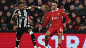 Liverpool vs Newcastle: Resumen, goles y resultado final de la jornada 27, Premier League 2024-25