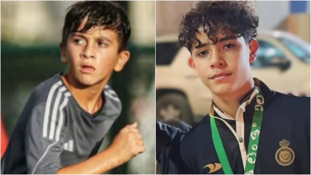 Los hijos de Messi y Cristiano: Thiago Messi y Cristiano Jr han sorprendido por su gran capacidad de hacer goles en fuerzas básicas
