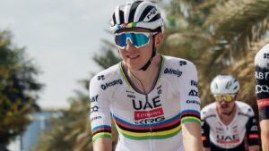 Etapa 3 UAE Tour 2025: Tadej Pogacar reafirma su favoritismo al título y Einer Rubio sufre un infortunio