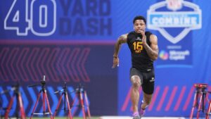 Matthew Golden se lleva el tercer día del NFL Combine 2025 con espectacular tiempo en las 40 yardas