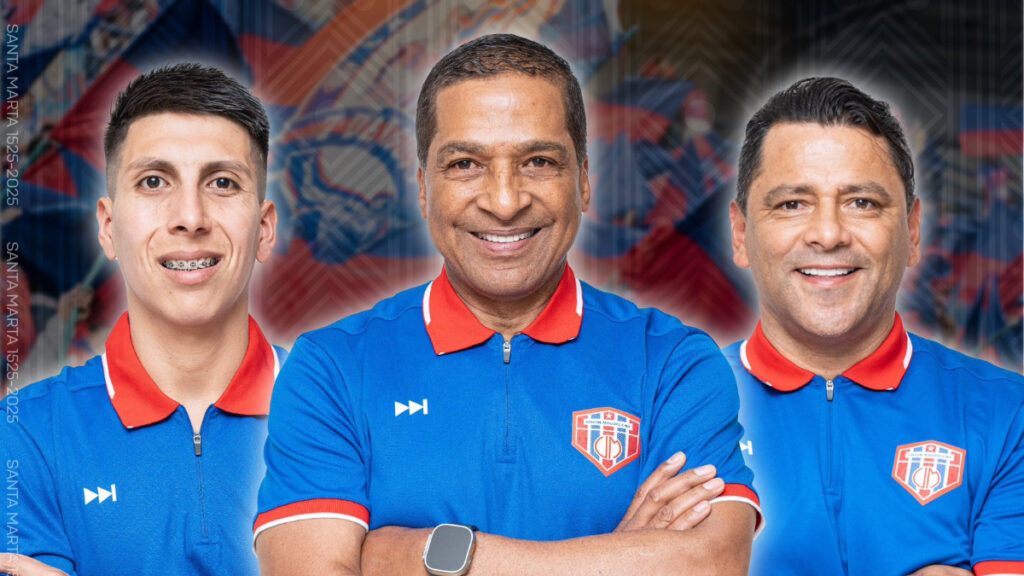 José Casas, Alexis García y Gerardo Bedoya. - @UnionMagdalena.