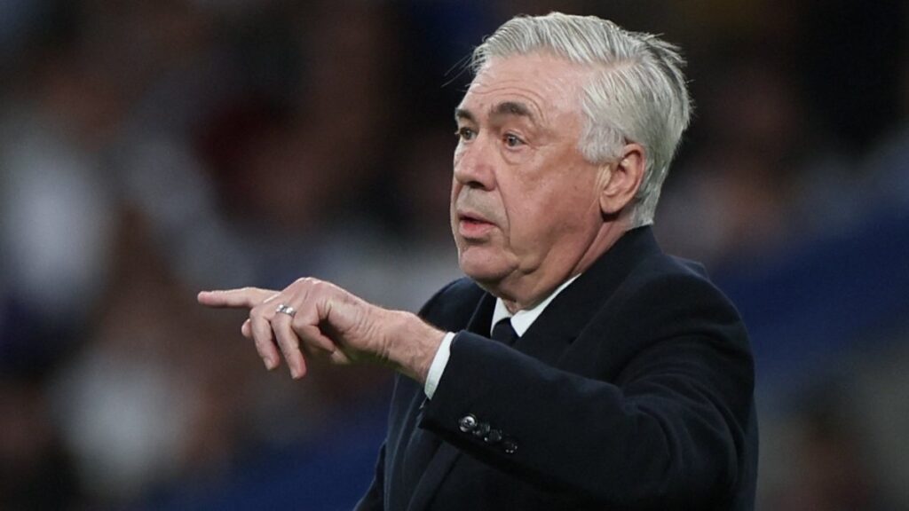 Carlo Ancelotti, DT del Real Madrid