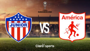 Junior vs América de Cali, en vivo la Copa Sudamericana 2025: Resultado y goles, en directo