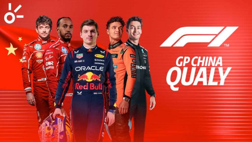 Qualy GP de China F1 2025 en vivo