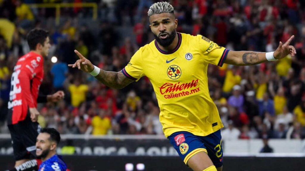 Rodrigo Aguirre brilla con doblete, el América vence al Atlas y recupera el liderato del Clausura 2025