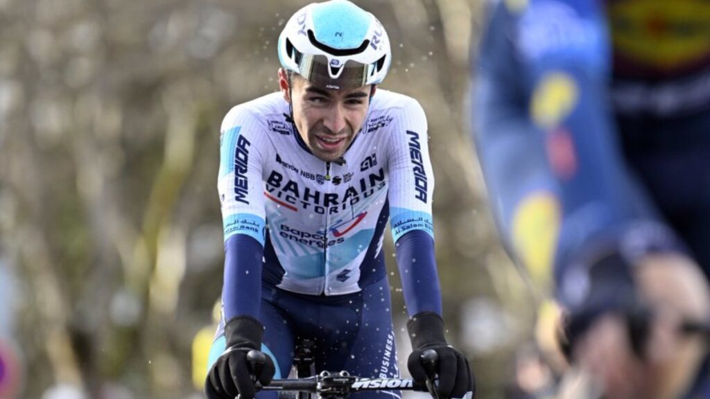 Lenny Martínez, ganador d ela etapa 5 de la París - Niza.