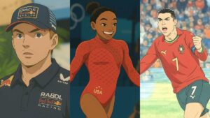 El mundo del deporte al estilo ‘Studio Ghibli’; los atletas más famosos ‘se convierten’ en anime