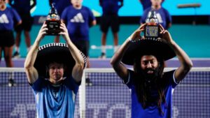 ¡Dos títulos en tres semanas! Evan King y Christian Harrison son los campeones de dobles del Abierto Mexicano Telcel 2025