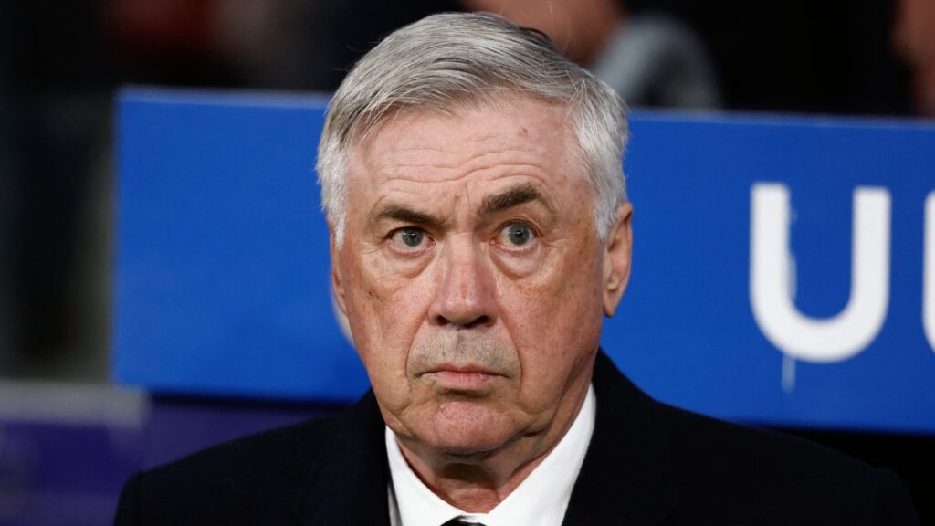 Carlo Ancelotti, técnico del Real Madrid