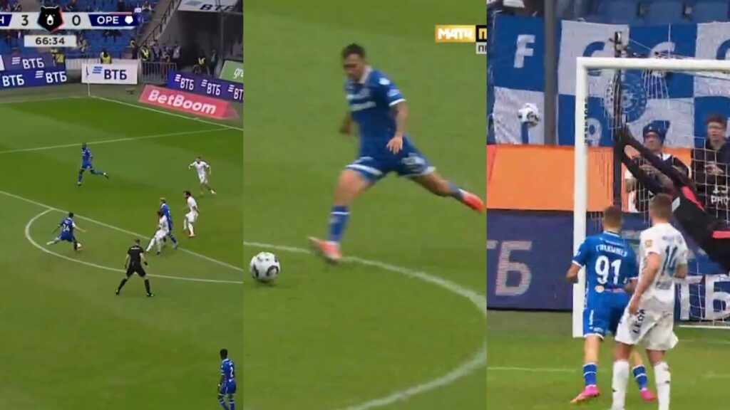 Luis Chávez se luce con un golazo | Captura de pantalla