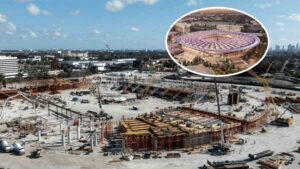 Así avanza la construcción del nuevo estadio del Inter Miami