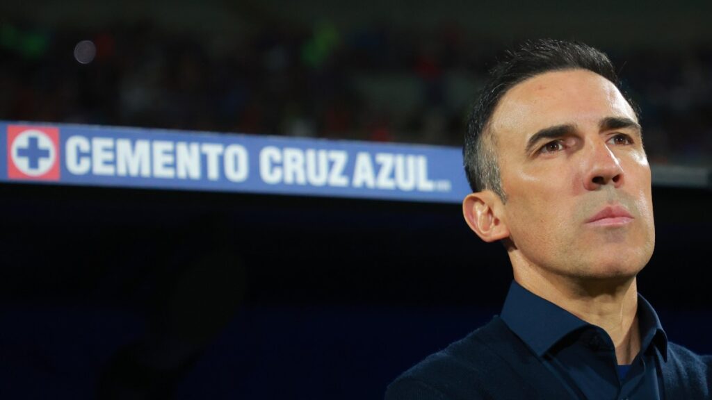 Vicente Sánchez en partido de Cruz Azul
