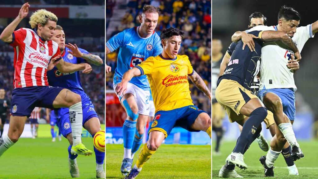 Cruz Azul jugará partidos contra Chivas, América y Pumas