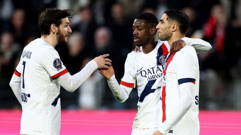Dembelé entra para sentenciar al Rennes con un doblete y el PSG pone la mente en Liverpool