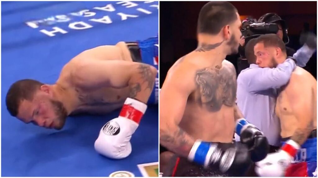 Edgar Berlanga regresa al boxeo con KO | Captura de Pantalla