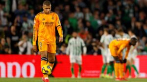 El Betis aprovecha los errores del Real Madrid y provocan su cuarta derrota en LaLiga