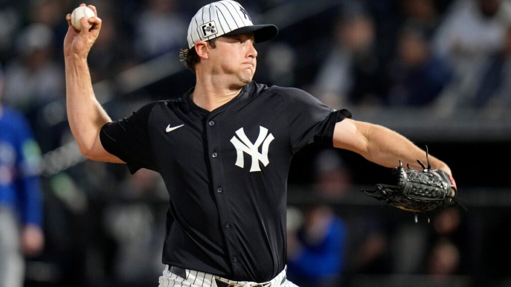 El codo de Gerrit Cole se suma a las preocupaciones de los Yankees antes del inicio de la temporada