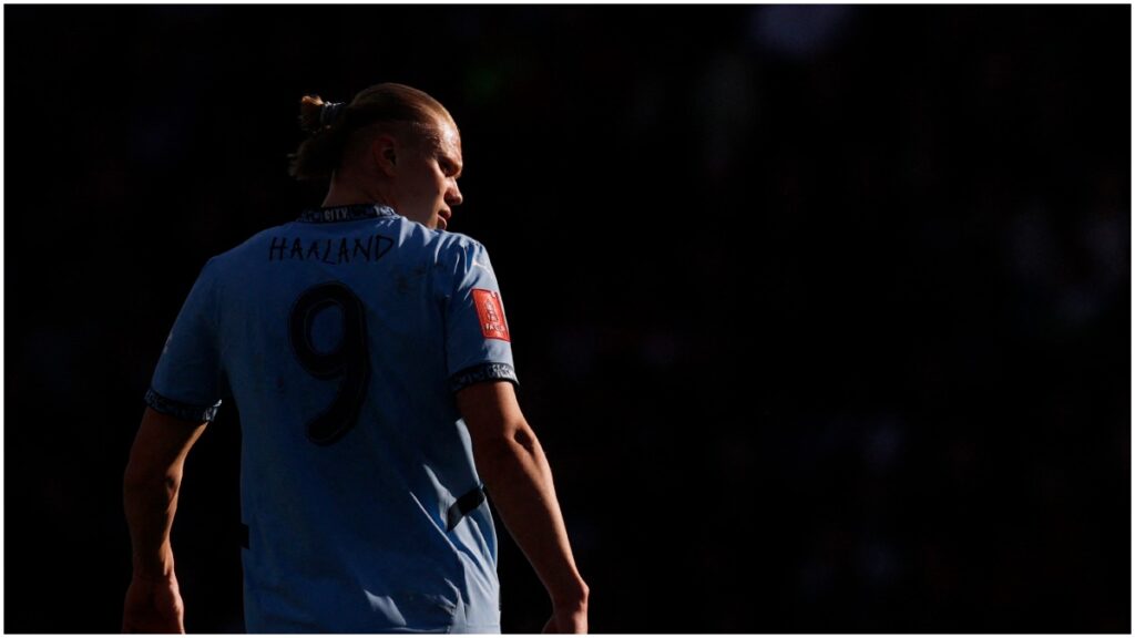 Erling Haaland sufre una lesión con el Mancheter City | Reuters