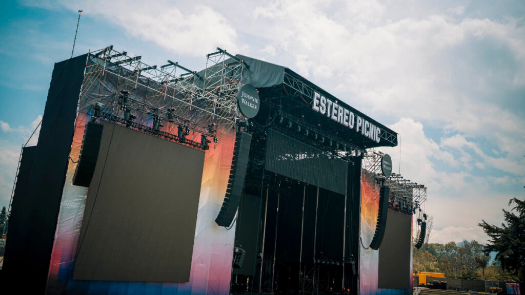 Escenario en el Estéreo Picnic 2025. - @Festereopicnic_.