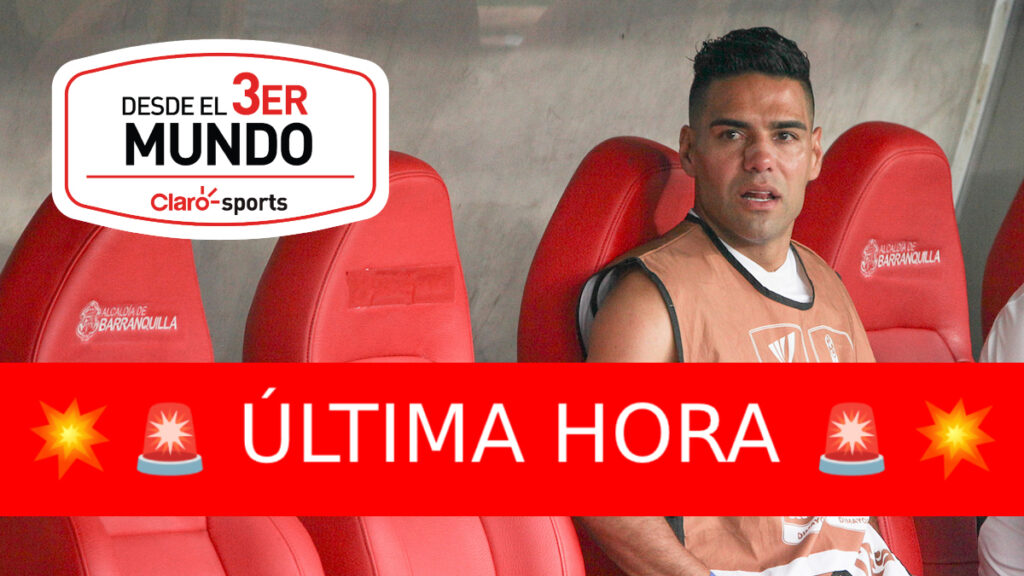 Falcao, en un partido de Millonarios.