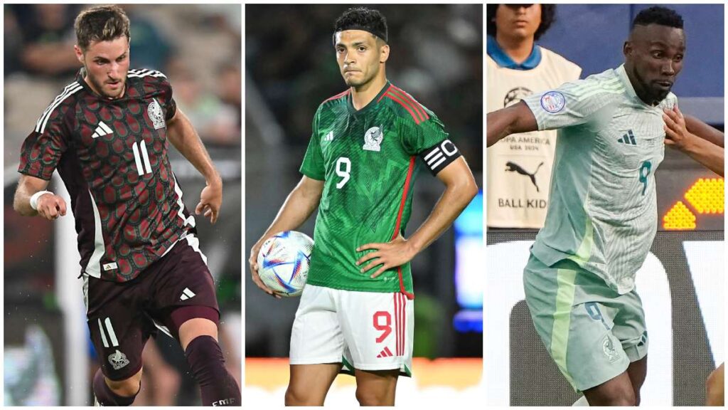 Santiago Gimenez, Raúl Jiménez o Julián Quiñones: Los tres tienen buenos números en la temporada ¿quién debe ser el titular de la selección?