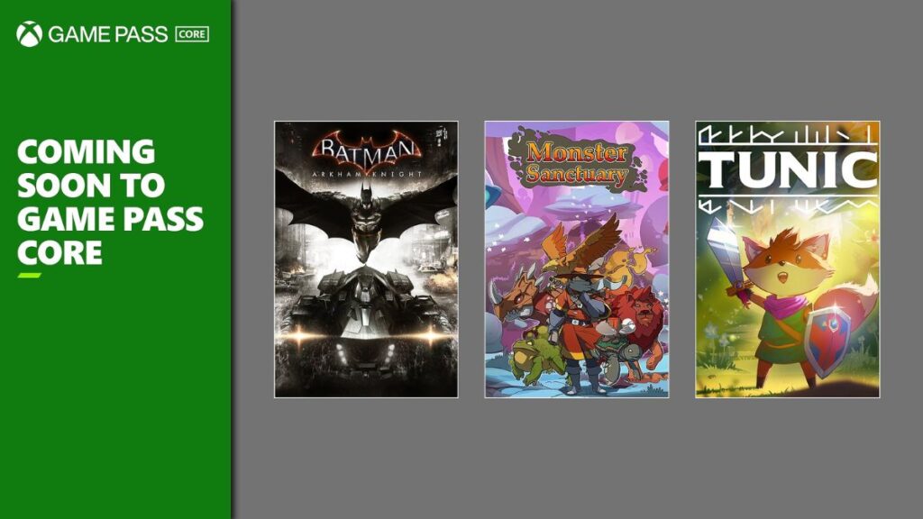 Estos tres títulos estarán disponibles para el Game Pass Core | @XboxGamePass