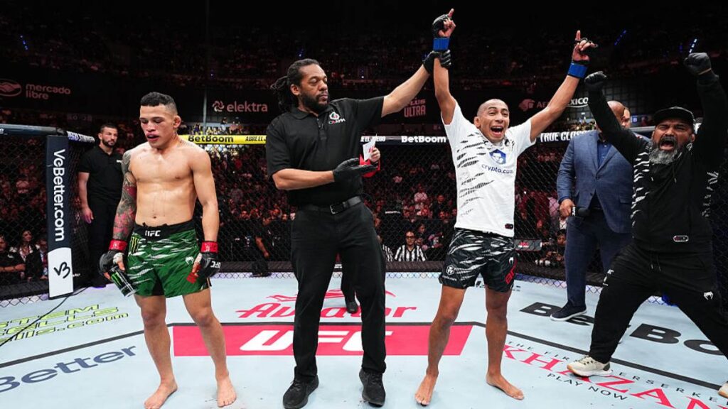 El peleador mexicano Lazy Boy perdió en el evento de UFC México