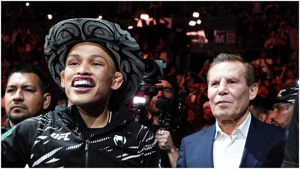 Lazy Boy junto a Julio César Chávez | X: @UFC