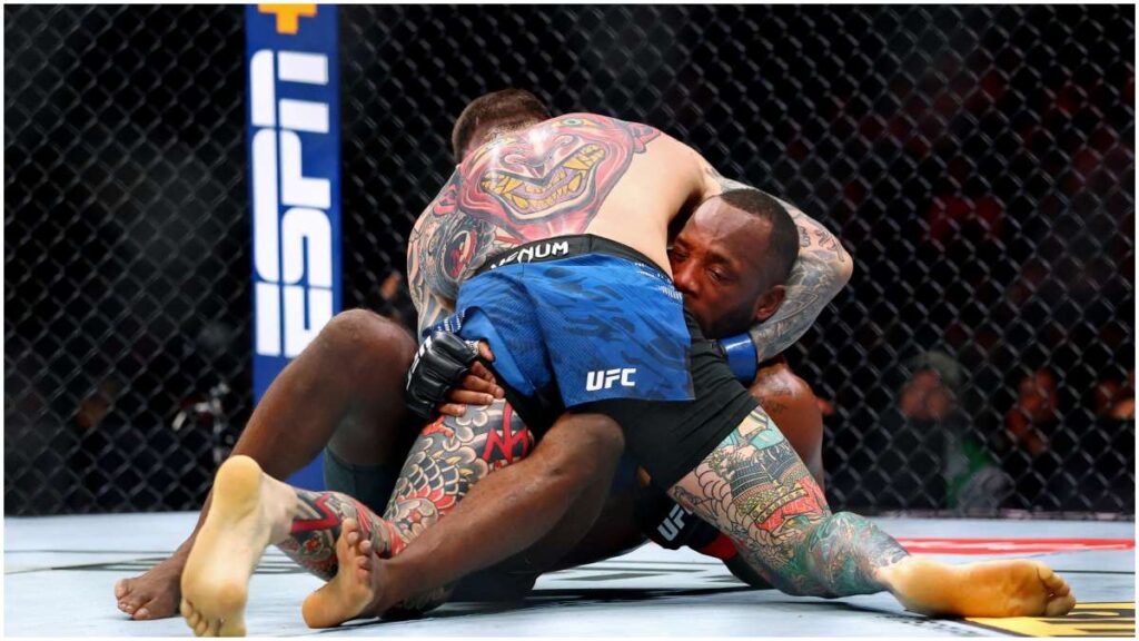 Leon Edwards y Sean Brady en UFC Londres | Reuters