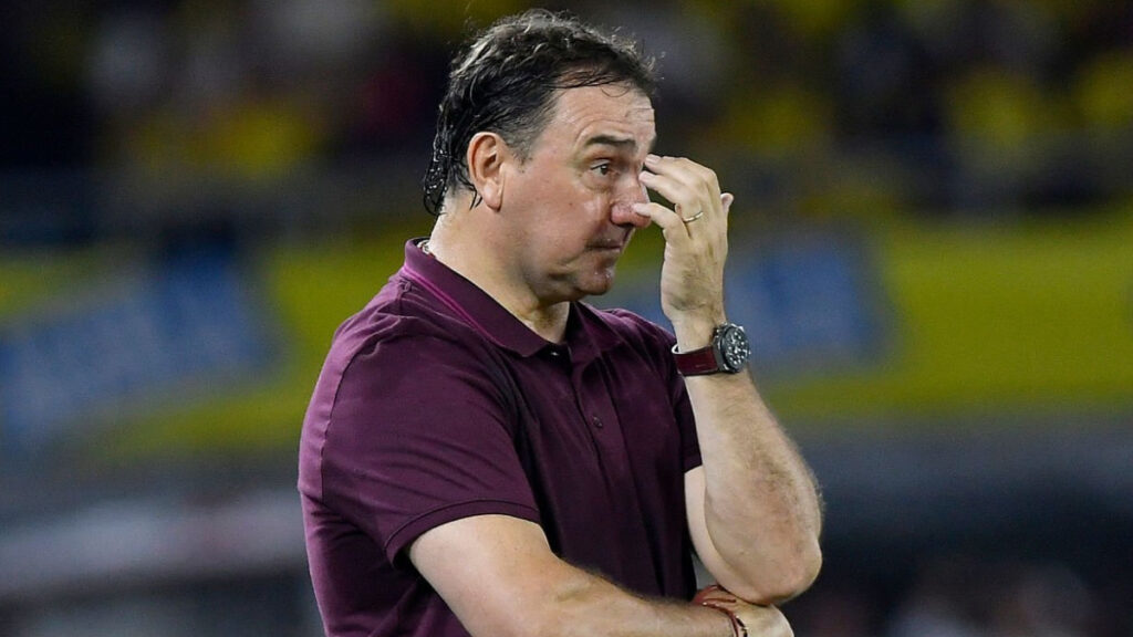Néstor Lorenzo, DT de la selección colombiana. | AP