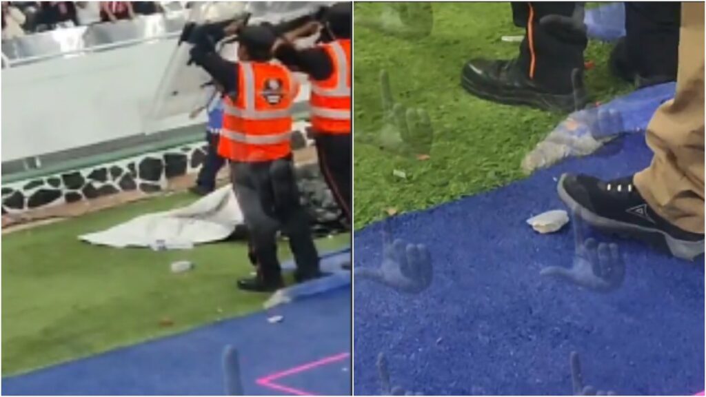 La afición de Chivas no entiende pues, luego del veto al Estadio Akron por arrojar objetos, tras caer vs Cruz Azul esto se volvió a presentar