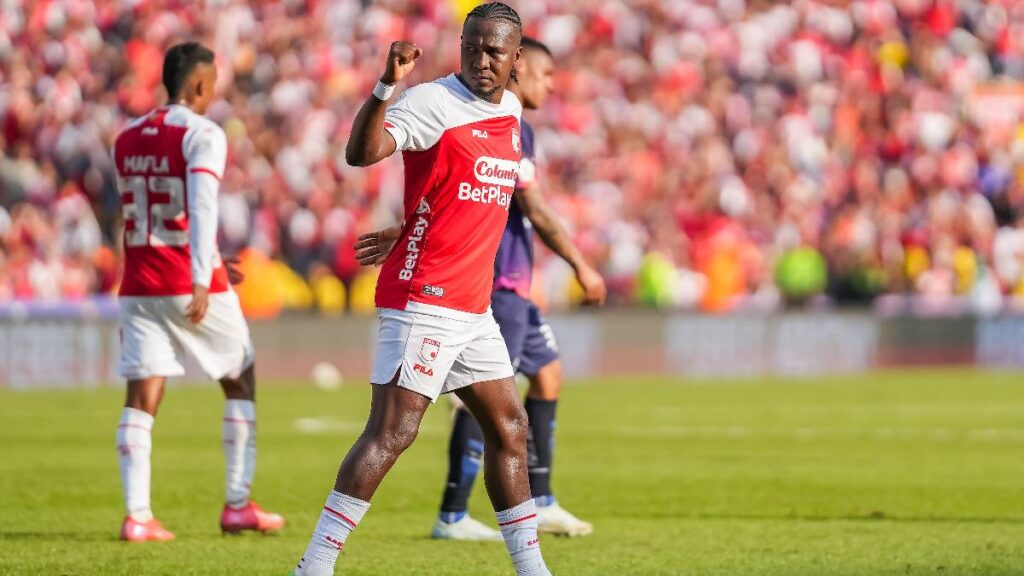 Hugo Rodallega con Santa Fe / Vizzor
