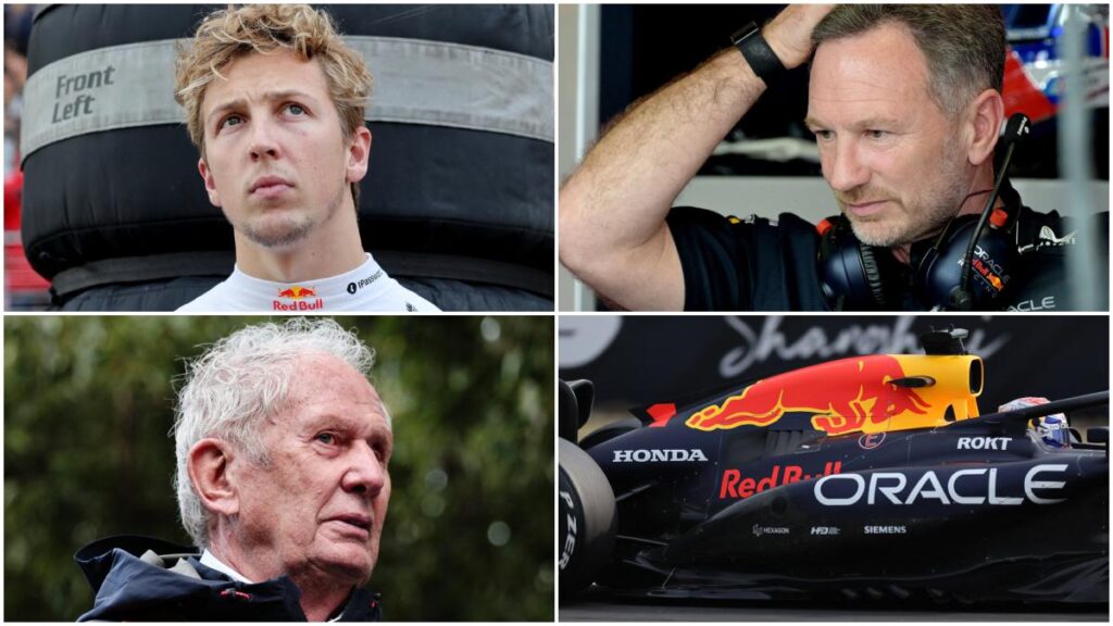 ¿Quiénes son los culpables del mal inicio de temporada de Red Bull? Las miradas apuntan a Liam Lawson, pero hay más...