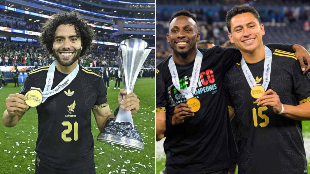 ¿Qué jugadores mexicanos ganaron su primer título en la selección tras la Concacaf Nations League 2025?