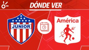 Junior vs América de Cali: Horario y dónde ver el juego por la primera ronda de la Copa Sudamericana 2025