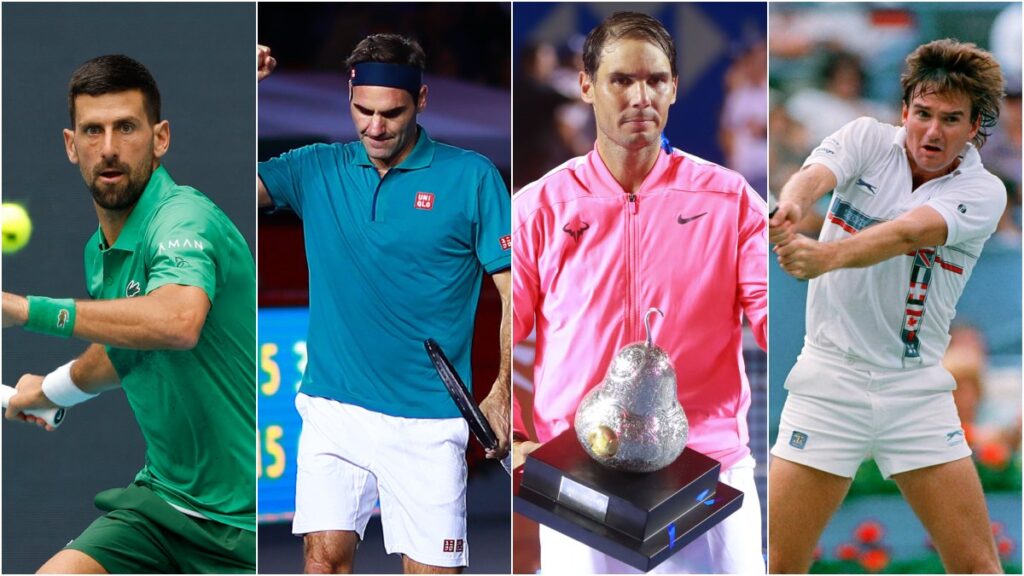 Los tenistas más ganadores en la historia