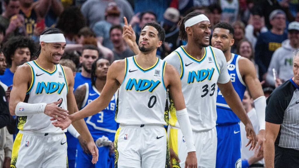 Pacers gana sobre la hora con una espectacular jugada de Tyrese Haliburton | Reuters