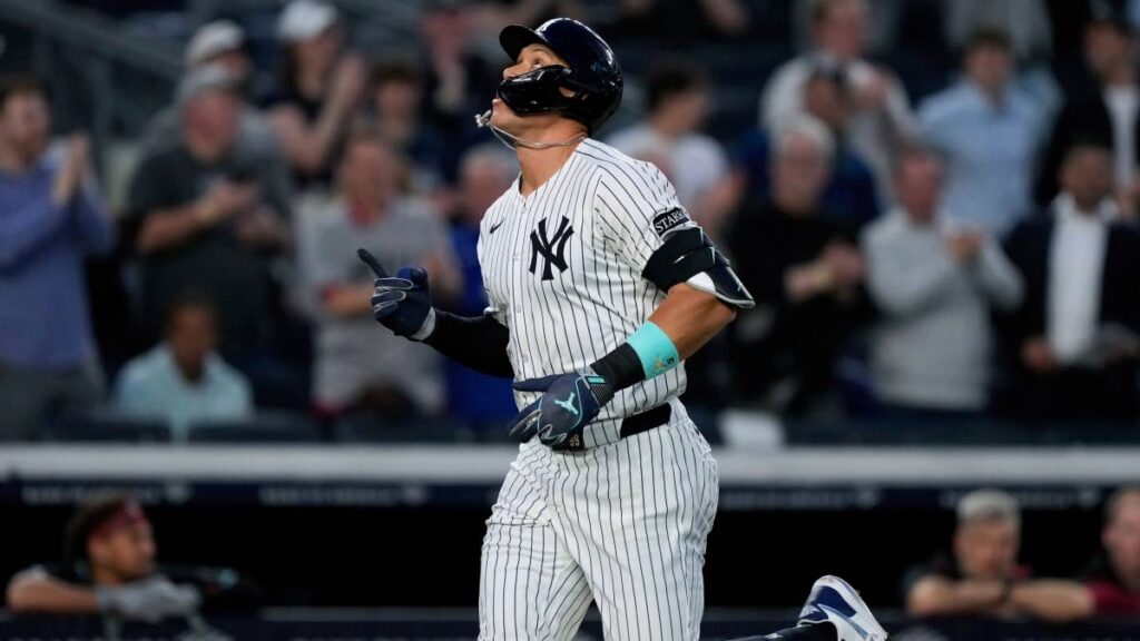 Aaron Judge hace historia con los Yankees. AP