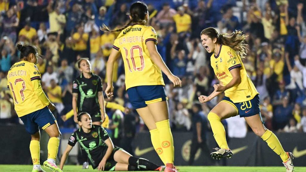 América 5-0 Bravas
