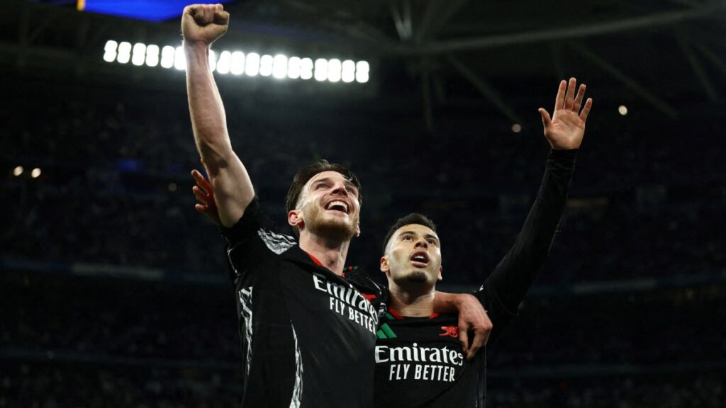 Arsenal, en las semifinales de la Champions League.